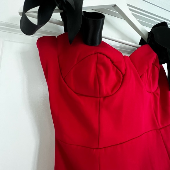 Lola red lovely midi dress - Picture 5 of 9